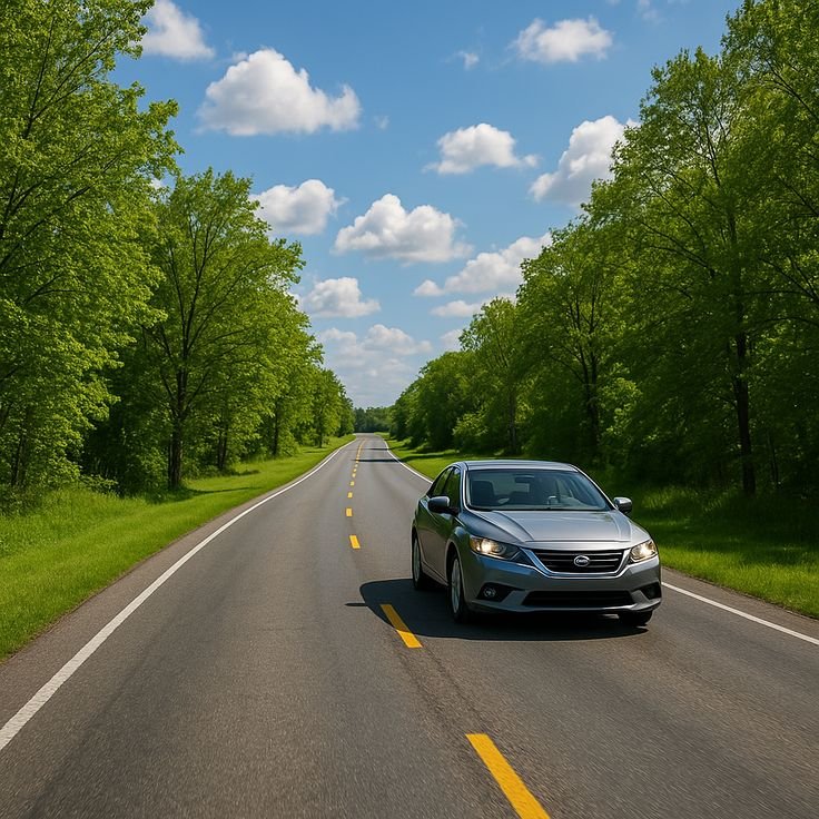 On the road